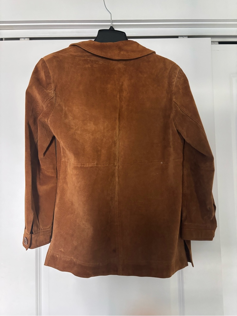 Cherokee Brown Suede Button-Front Jacket - Picture 5 of 5